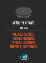 Rapport Police Watch 2022